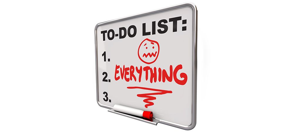to-do list: everything