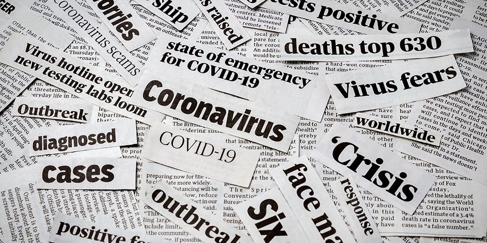 coronavirus all over the news